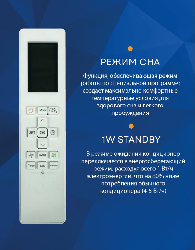 Сплит-система Lessar LS-HE12KBE2/LU-HE12KBE2 Tiger