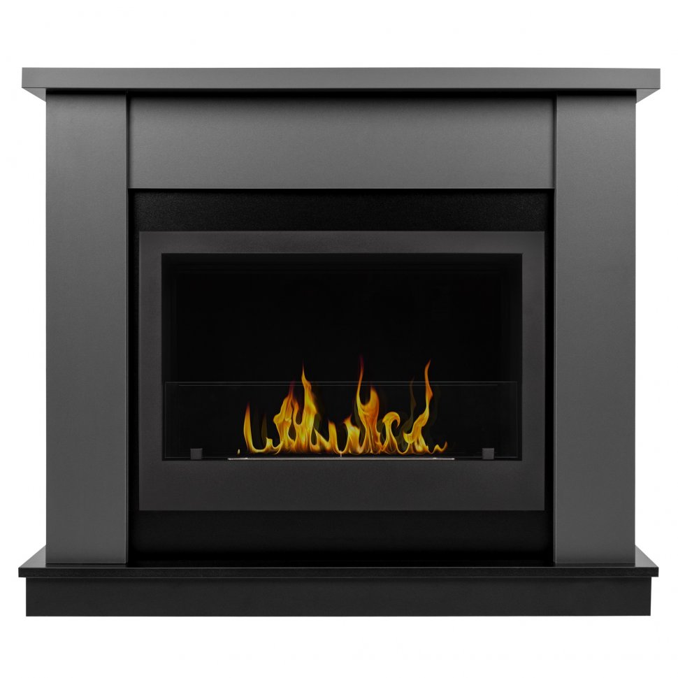 Каминокомплект Firelight Canto Long+BFP/P-1015 XS графит/черный