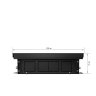 Внутрипольный конвектор Royal Thermo Atrium 75/250/1300-DG-U-BL