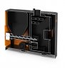 Напольный твердотопливный котел Koloss Auto Slim 15