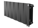 Биметаллический радиатор отопления Royal Thermo PianoForte 300 12 секций Noir Sable VDR
