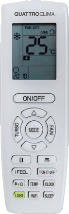 Сплит-система Quattroclima QV-LA09WAE/QN-LA09WAE Lanterna