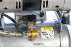 Компрессор безмасляный HYUNDAI НYC 14206LMS поршневой, бесшумный.