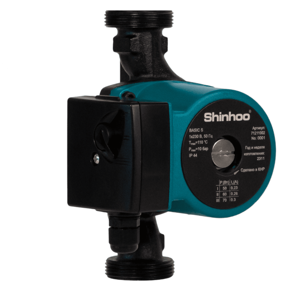 Циркуляционный насос Shinhoo Basic S 25-6S 180