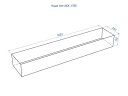 Автоматический биокамин Good Fire 1700 RC INOX АБК-1700 RC INOX