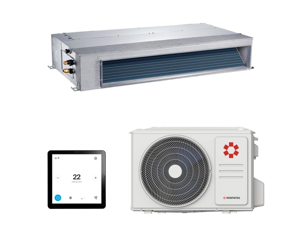 Канальная сплит-система Kentatsu KSMB53HZRN1W/KSUNB53HZRN1 Komasu