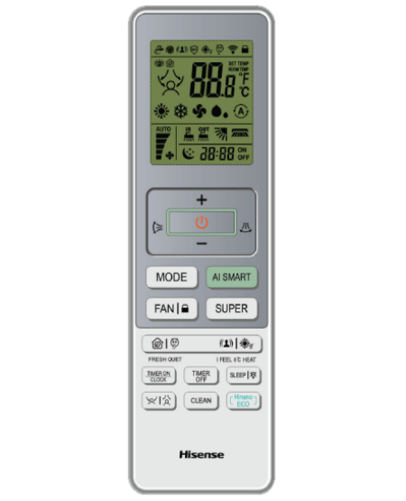 Сплит-система Hisense AS-10UW4RXVQF00G/AS-10UW4RXVQF00W Air Sensation Superior DC Inverter