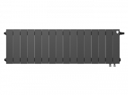 Биметаллический радиатор отопления Royal Thermo PianoForte 300 16 секций Noir Sable VDR