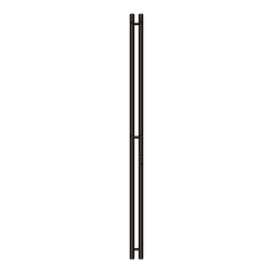 Электрический полотенцесушитель Primoclima Sol R C E Black 150*6 2