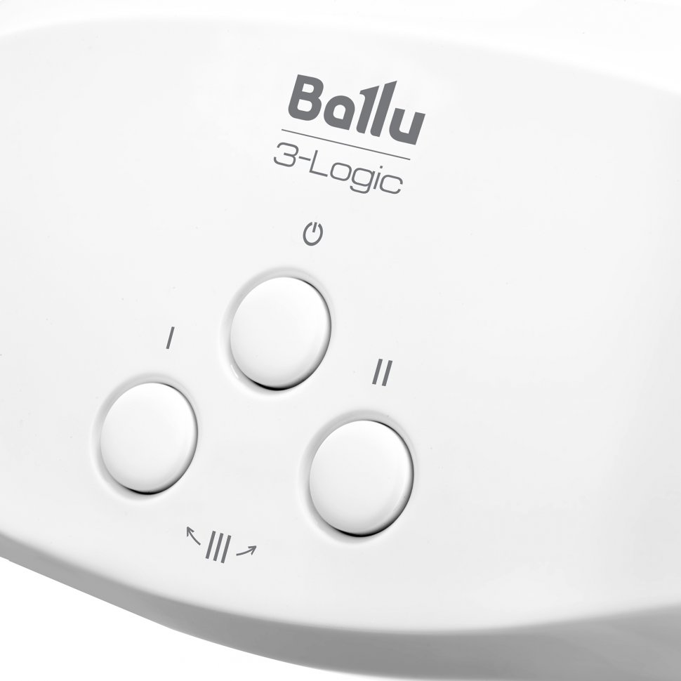Проточный водонагреватель Ballu 3-Logic TS 6.5 kW (кран+душ)