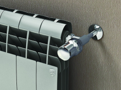 Биметаллический радиатор отопления Royal Thermo BiLiner 500 12 секций Silver Satin