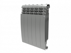 Биметаллический радиатор отопления Royal Thermo BiLiner 500 12 секций Silver Satin