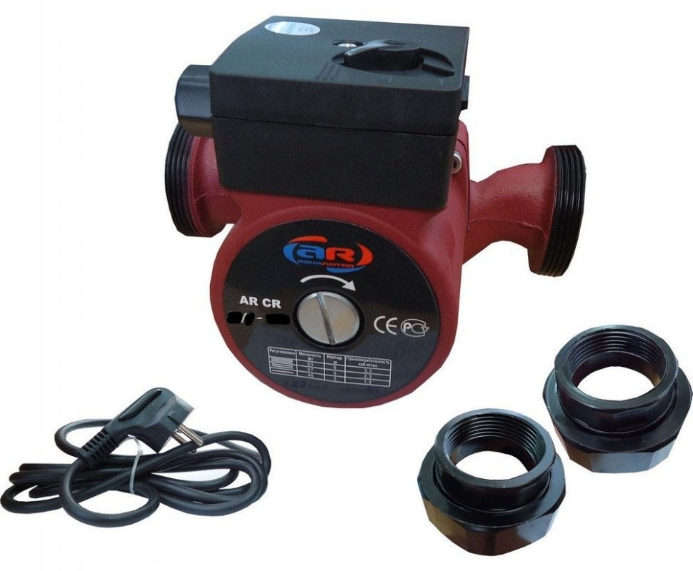 Циркуляционный насос AquamotoR AR CR 32/8-180 red