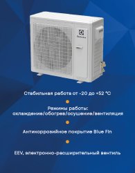 Кассетная сплит-система Electrolux EACC-18H/UP4-DC/N8 Unitary Pro 4 DC