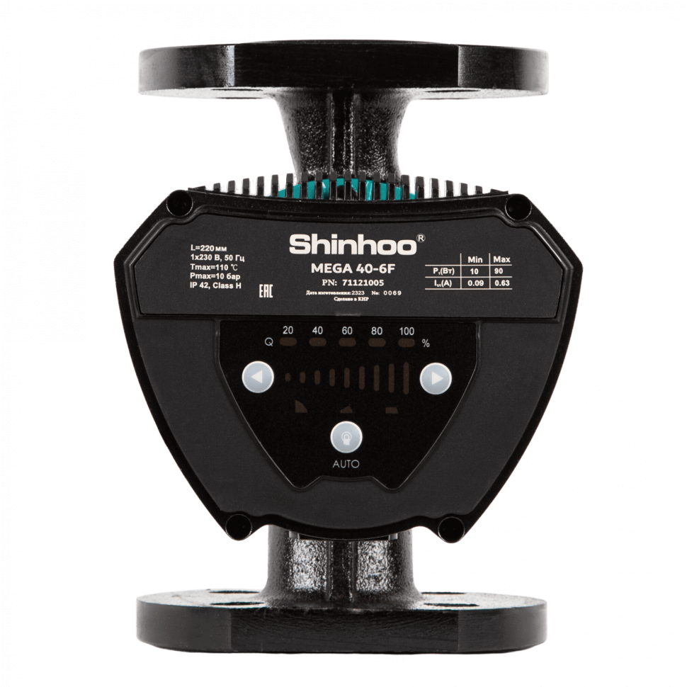 Циркуляционный насос Shinhoo Mega 40-6F