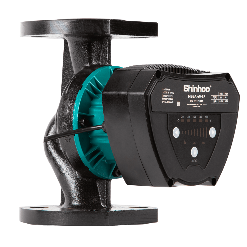Циркуляционный насос Shinhoo Mega 40-6F