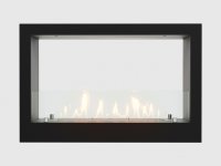 Встроенный биокамин Lux Fire Сквозной 730 S ВБКС-730S