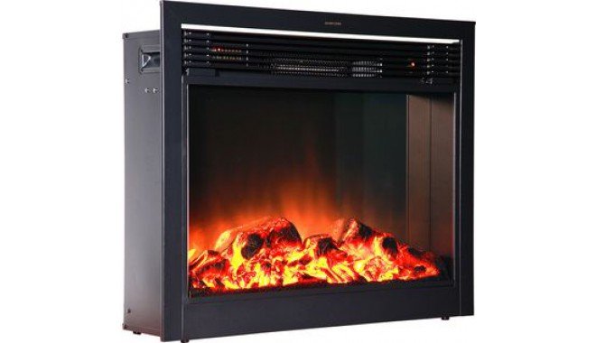 Каминокомплект Interflame Экстер махагон угловой с очагом Jupiter FX M Black