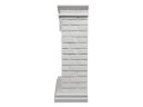 Портал Firelight Bricks 25 камень белый/белая эмаль