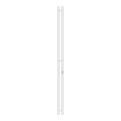 Электрический полотенцесушитель Primoclima Sol R C E White 150*6 2