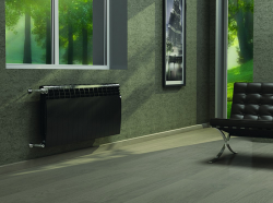 Биметаллический радиатор отопления Royal Thermo BiLiner 500 10 секций Noir Sable