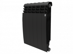 Биметаллический радиатор отопления Royal Thermo BiLiner 500 10 секций Noir Sable