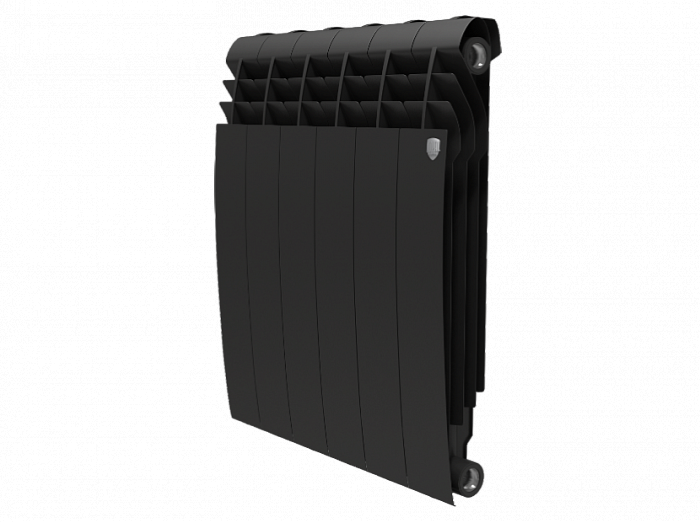 Биметаллический радиатор отопления Royal Thermo BiLiner 500 12 секций Noir Sable