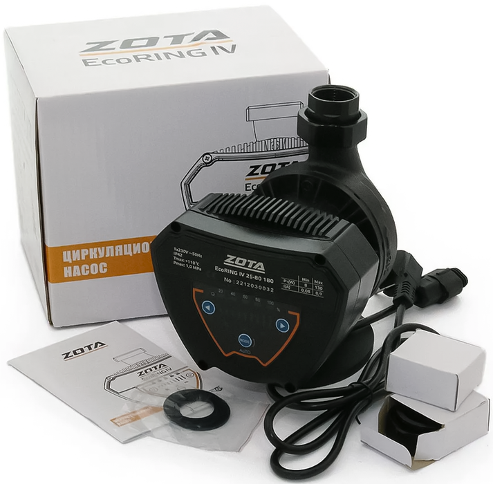 Циркуляционный насос Zota EcoRING IV 25-80 180