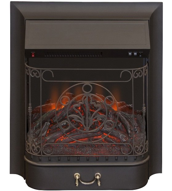 Каминокомплект Interflame Брайт венге с очагом Majestic FX M Black